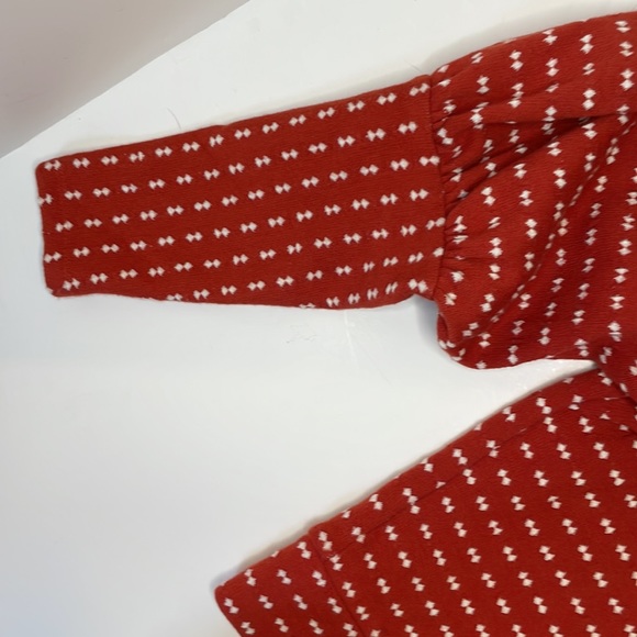 Madewell top. Super cute. Rust color. Size XXS. EUC. - Picture 3 of 7